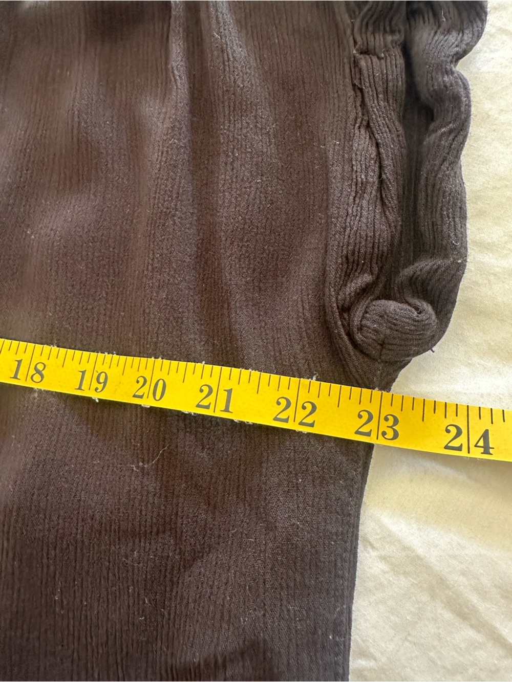 Orvis Black Button-Front V-Neck Top size medium - Picture 10 of 13